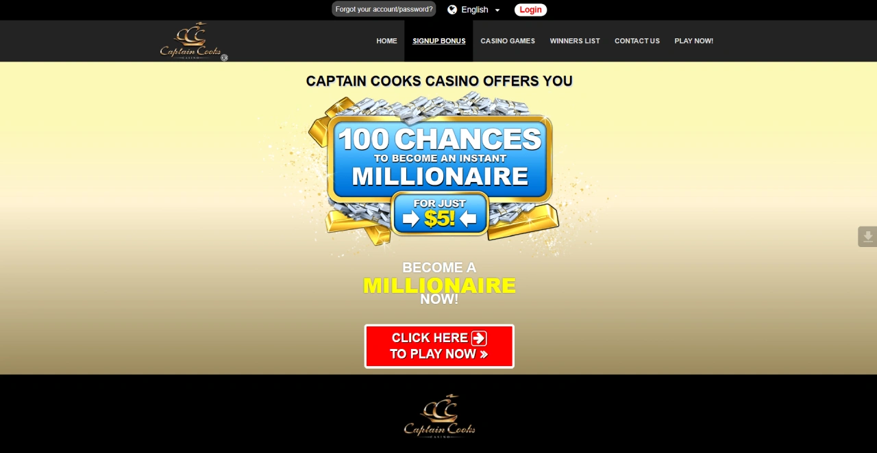 Сaptain Сooks Bonus
